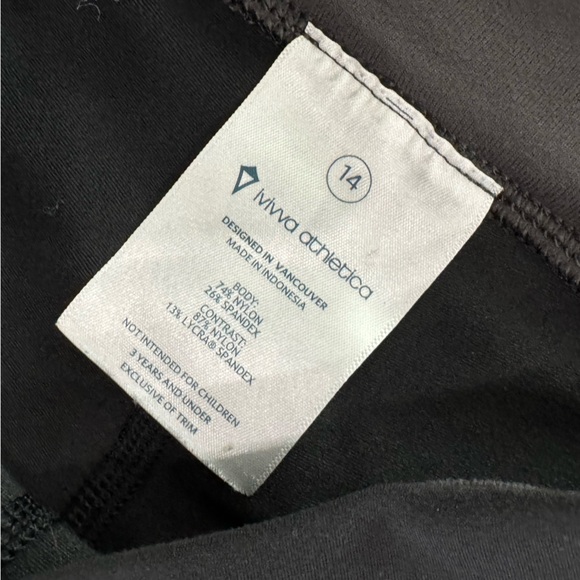 Kids Ivivva Athletica Leggings - Picture 3 of 7